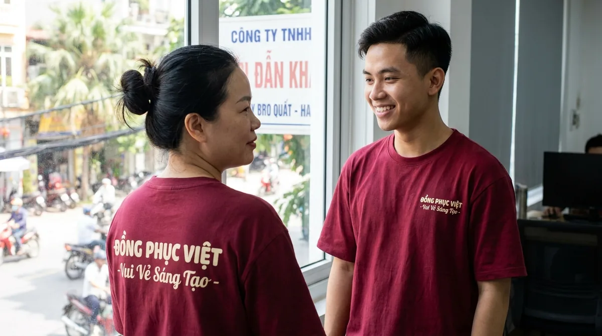áo đồng phục công ty đẹp - 4