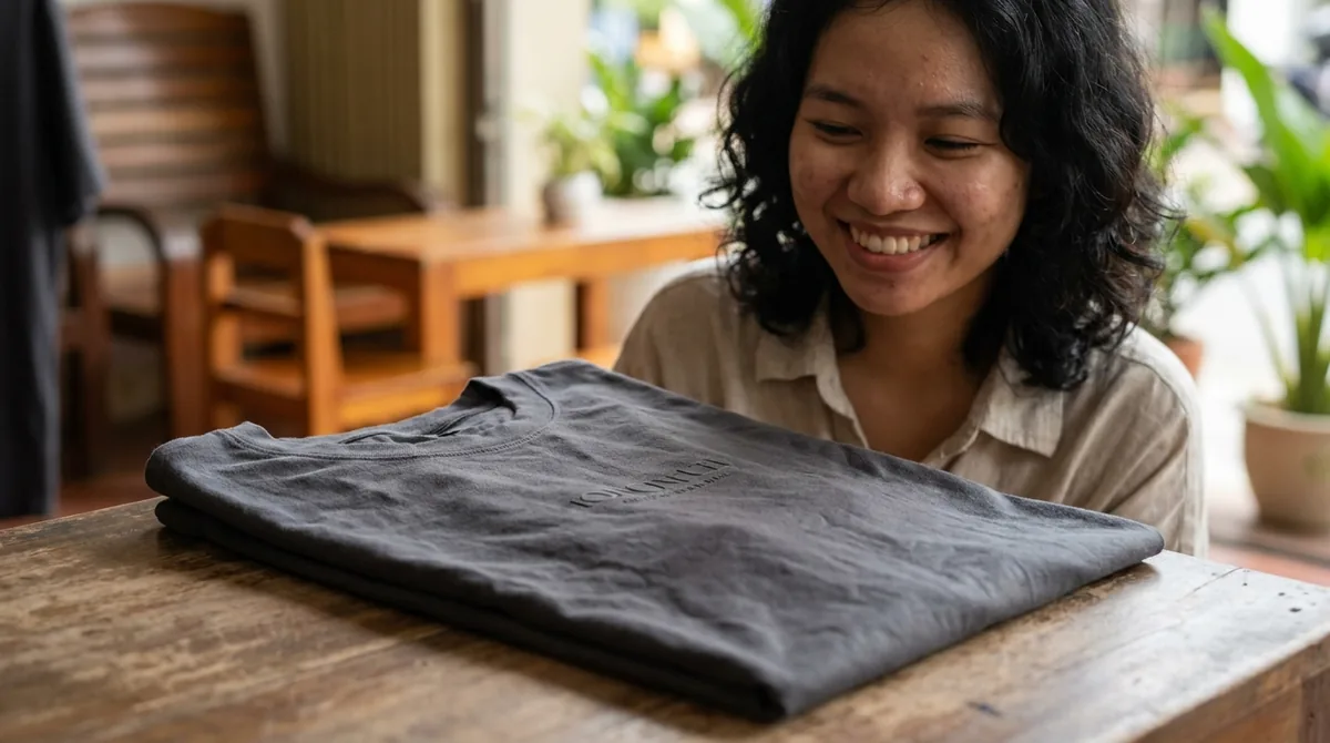 áo thun cổ tim - 2