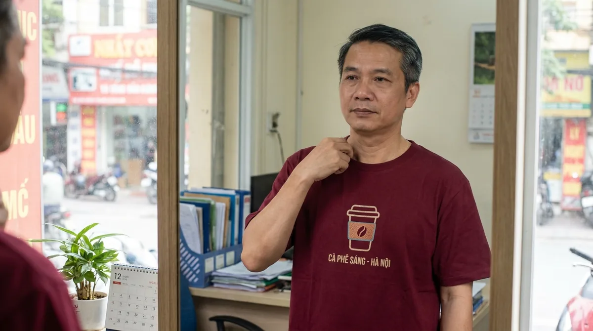 áo thun cổ tròn đồng phục