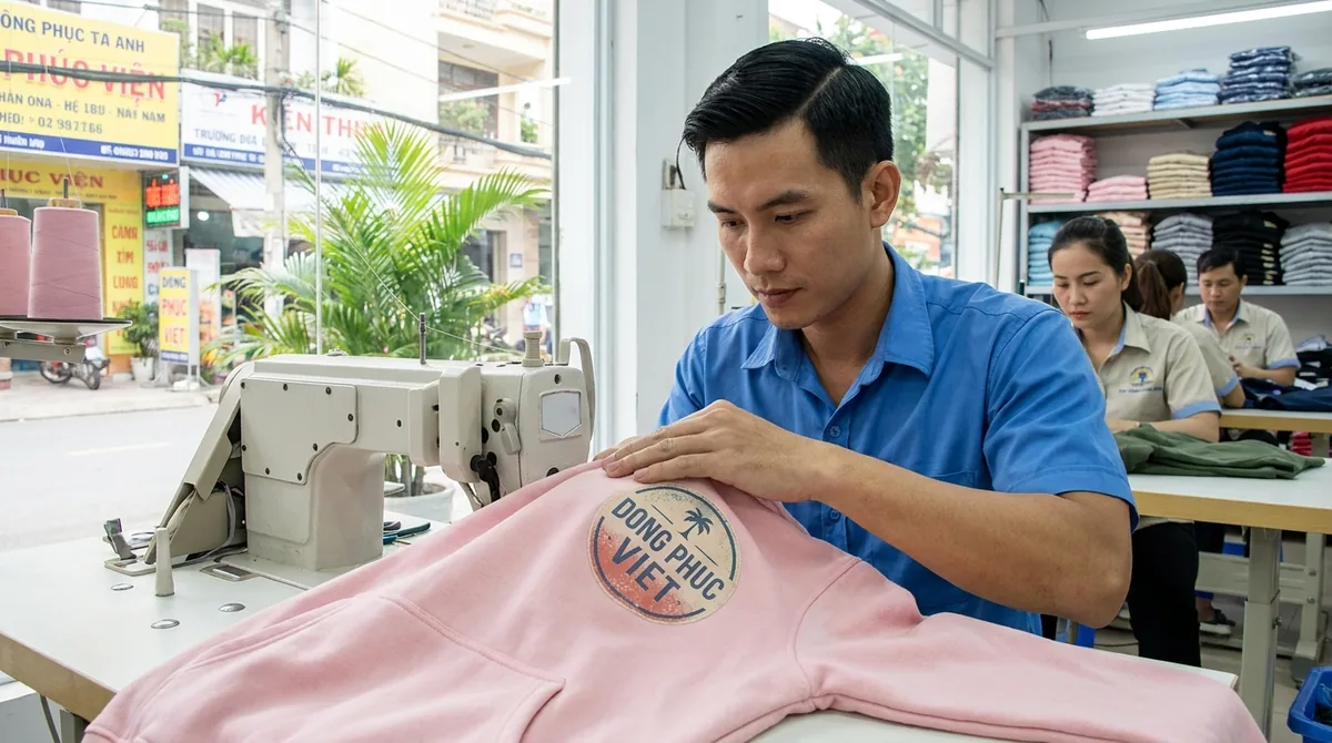 áo thun cổ tròn đồng phục - 3