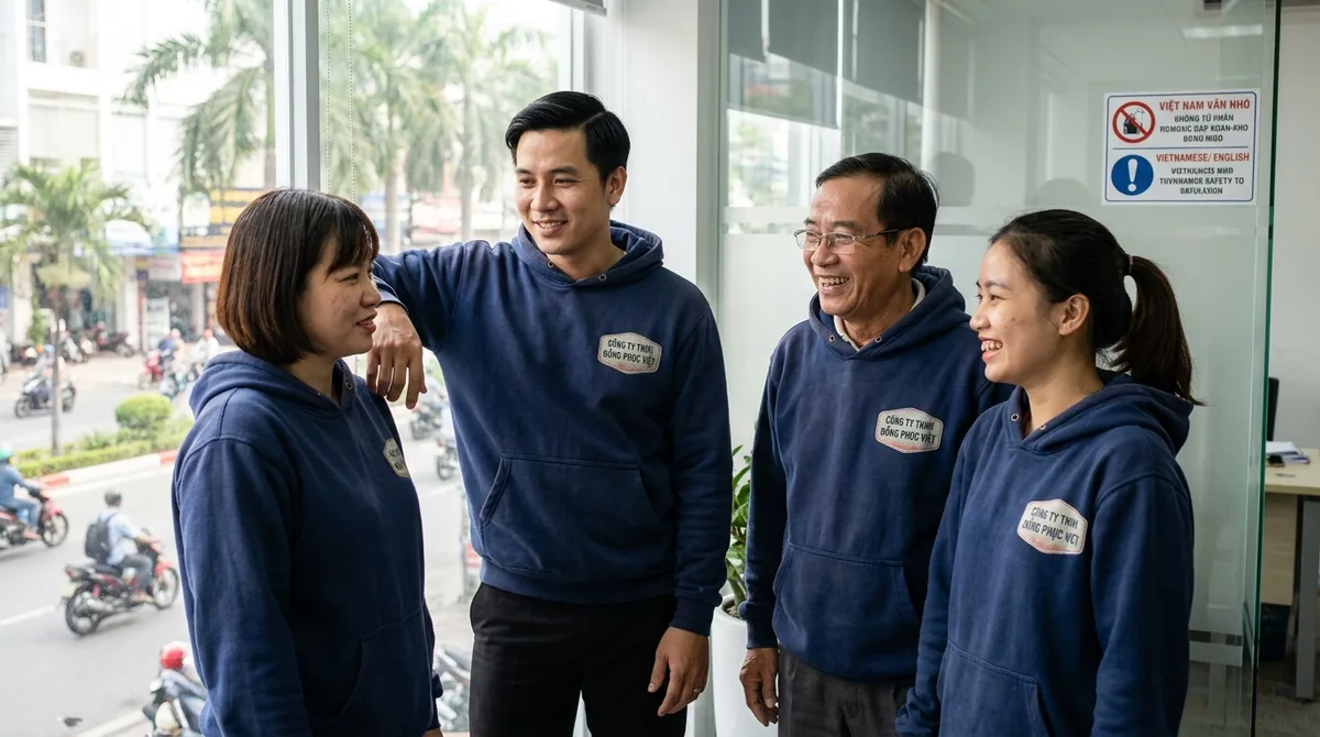 áo thun đồng phục cổ tròn - 3