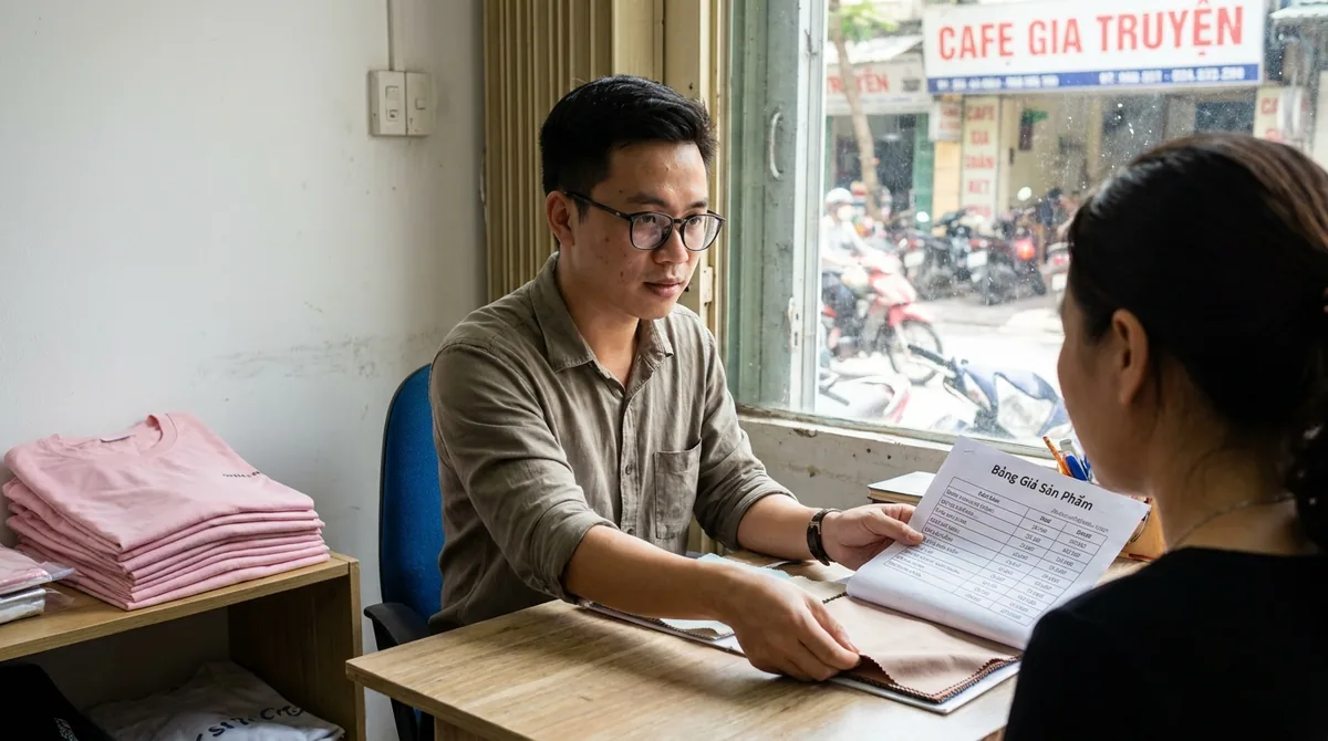 bảng báo giá quần áo đồng phục công sở mới nhất
