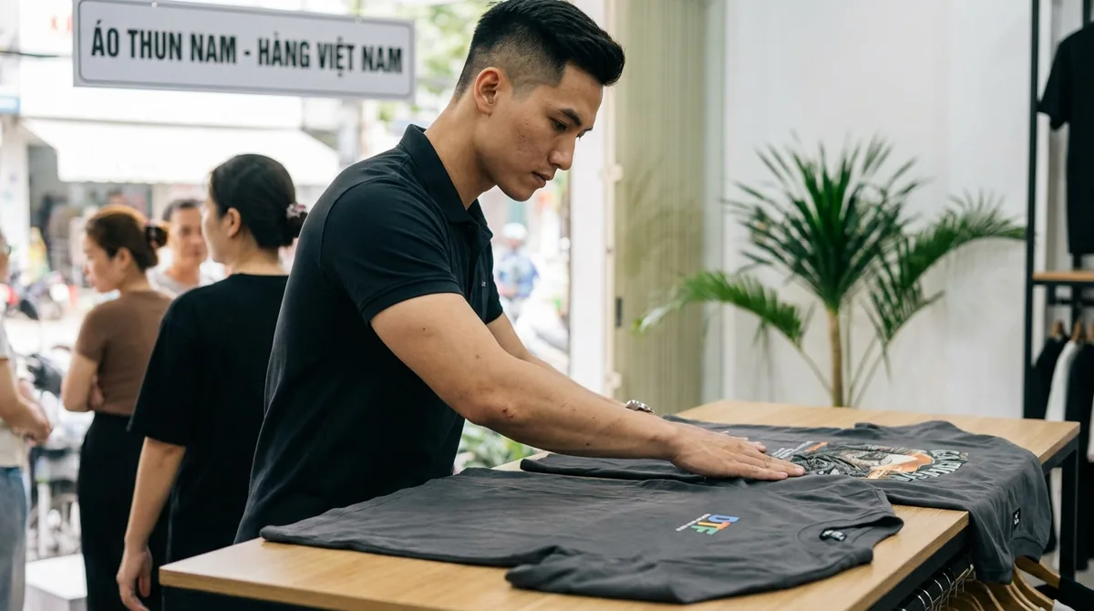 bảng size áo thun nam