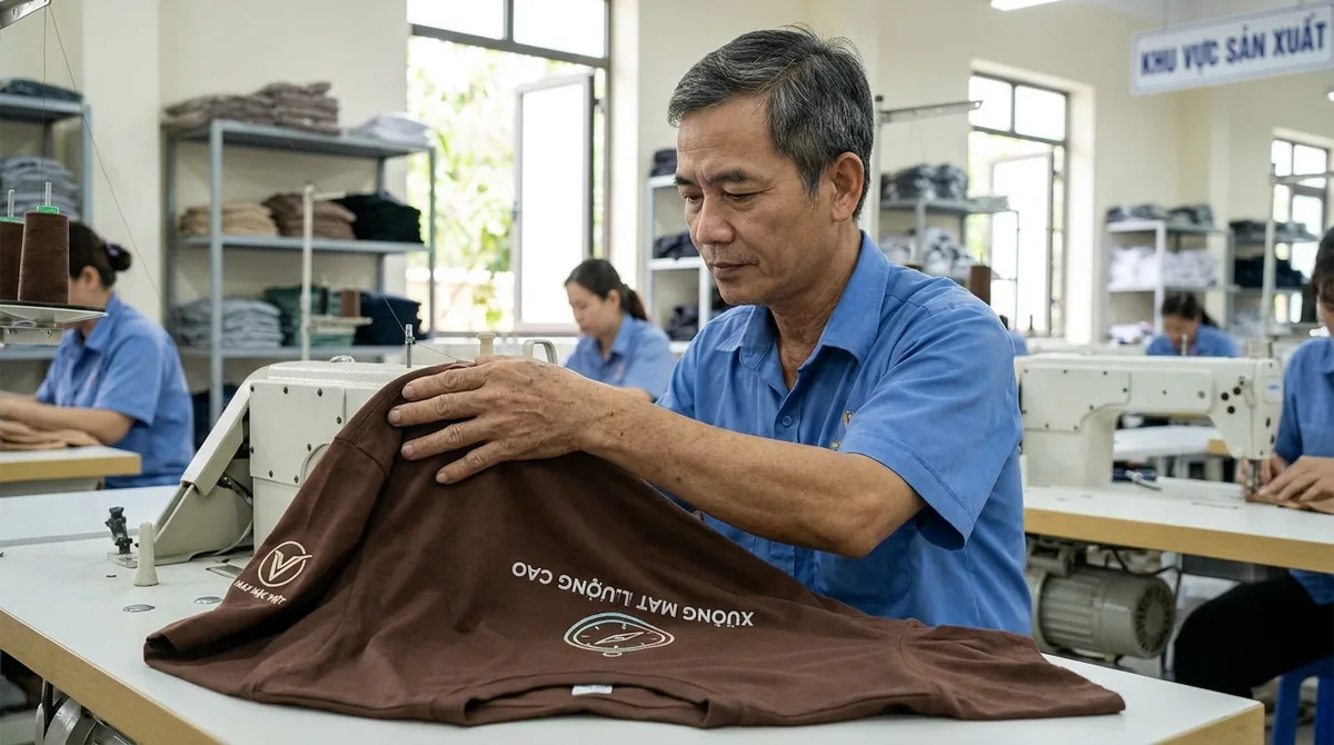 cơ sở may áo thun đồng phục
