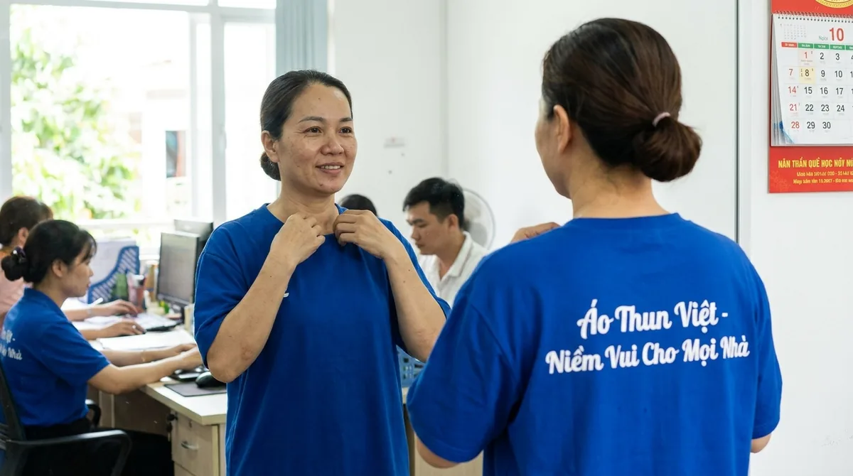 cơ sở may áo thun đồng phục - 3