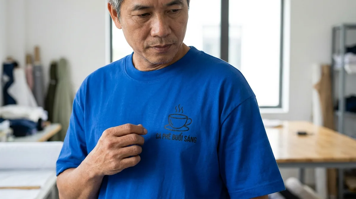 đặt áo thun in logo