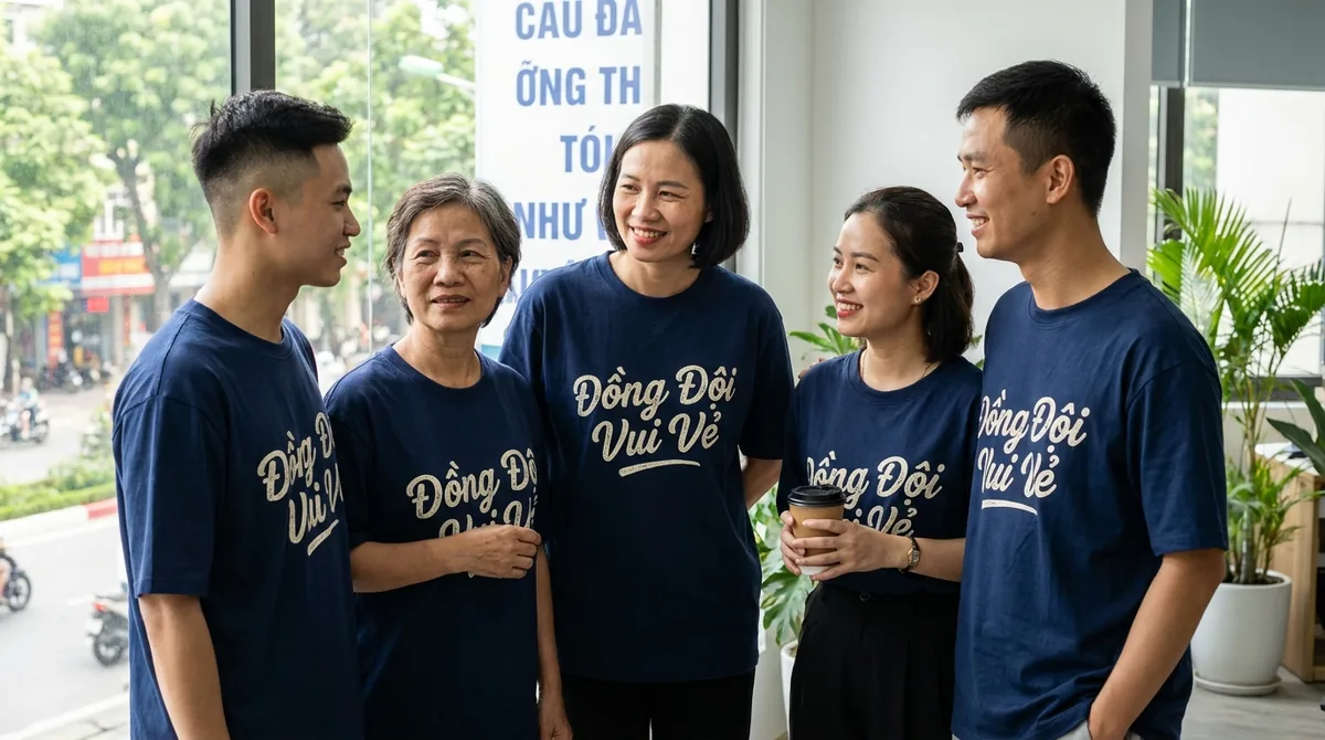 đồng phục đi biển cho công ty - 4