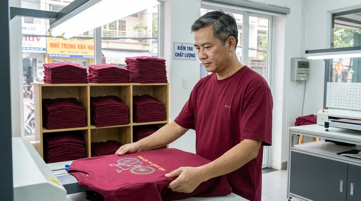 in áo công ty