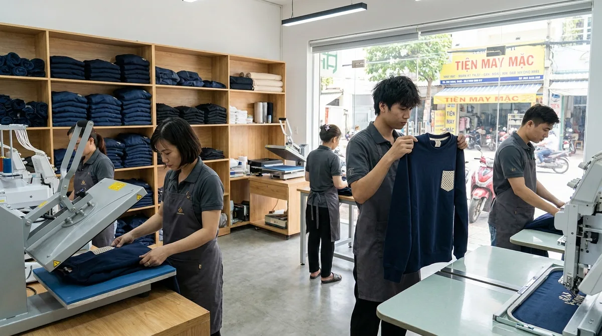 in áo đồng phục lớp