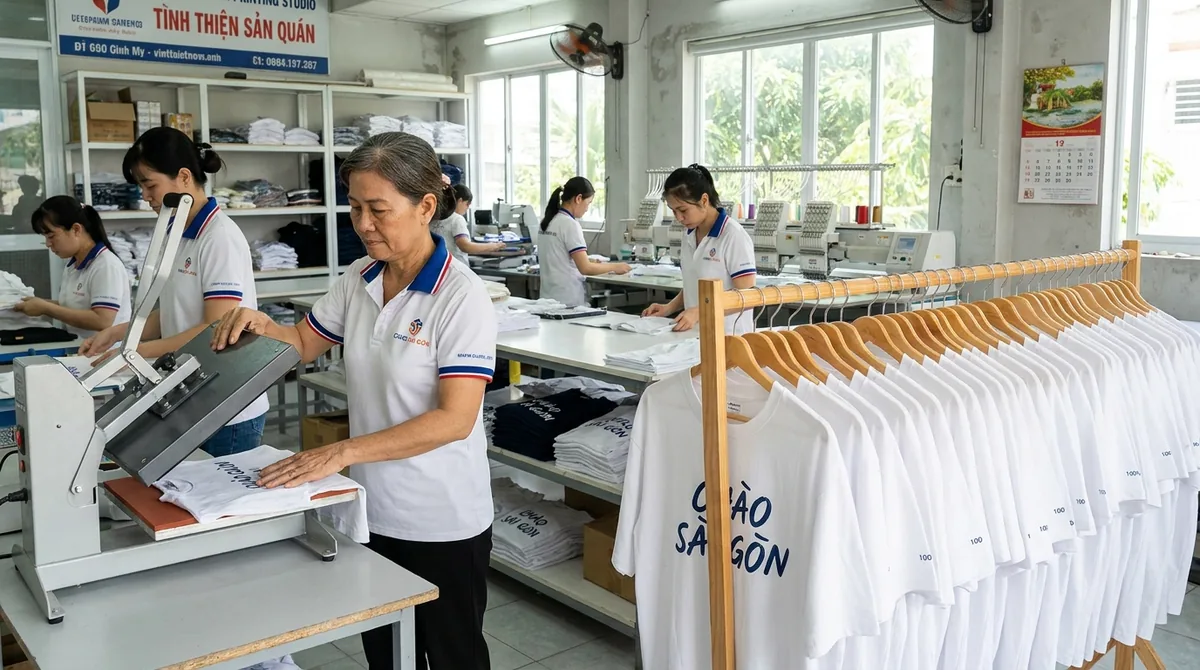 in áo phông đồng phục - 4