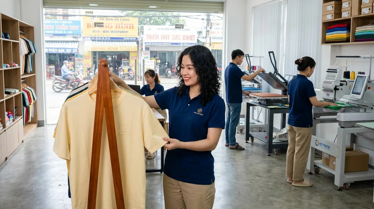 in áo thun local brand theo yêu cầu - 2