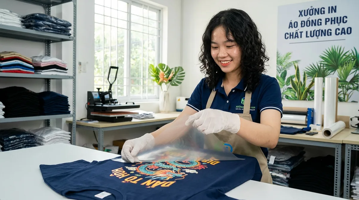 logo thêu ủi lên áo - 2