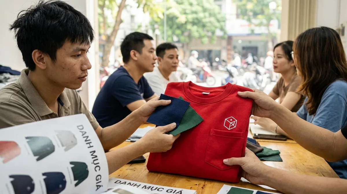 mẫu báo giá quần áo