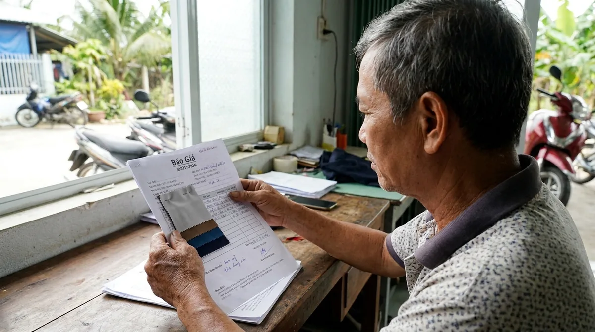 mẫu báo giá quần áo - 3
