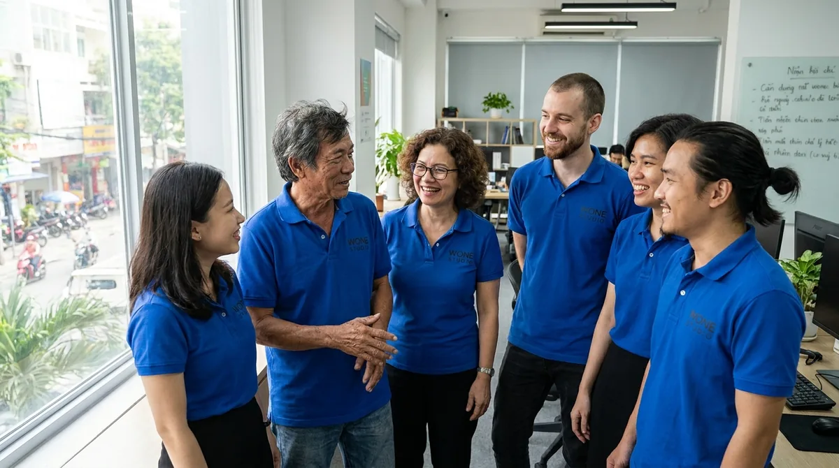 may áo thun đồng phục công ty giá rẻ - 3