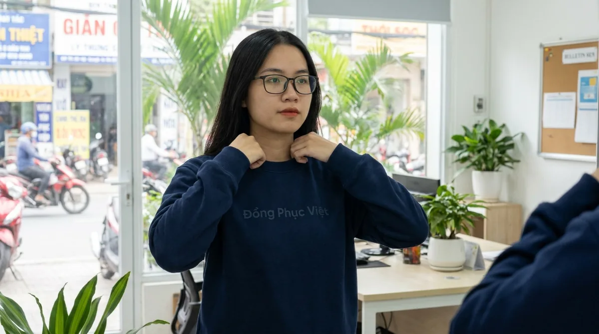 may áo thun đồng phục giá rẻ - 4