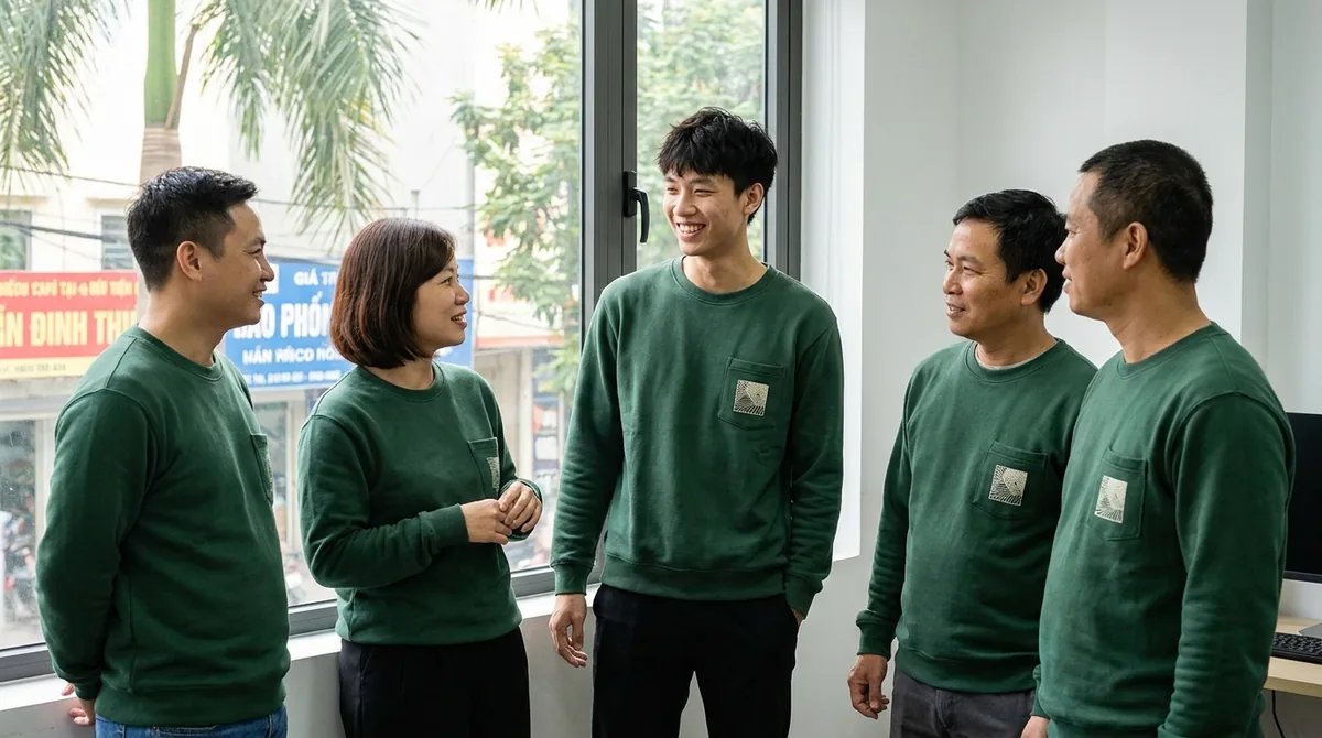 quần ống suông nữ hàn quốc