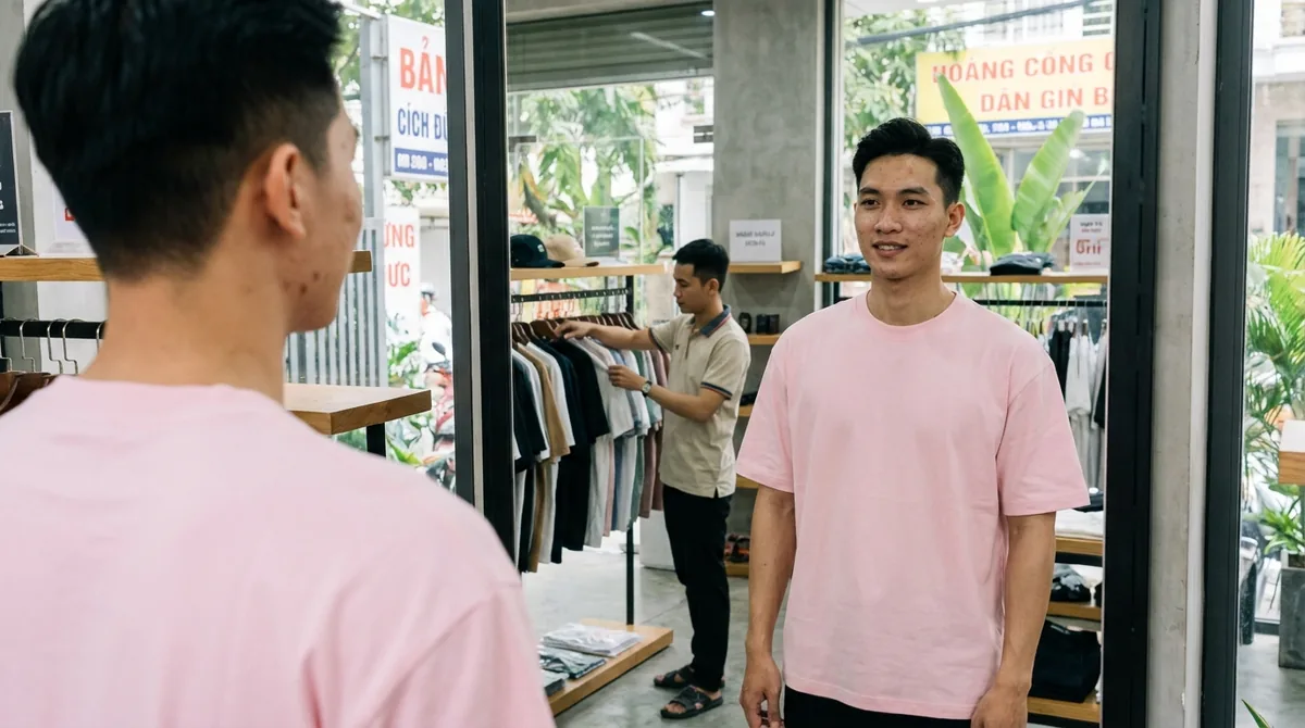 quảng cáo áo phông