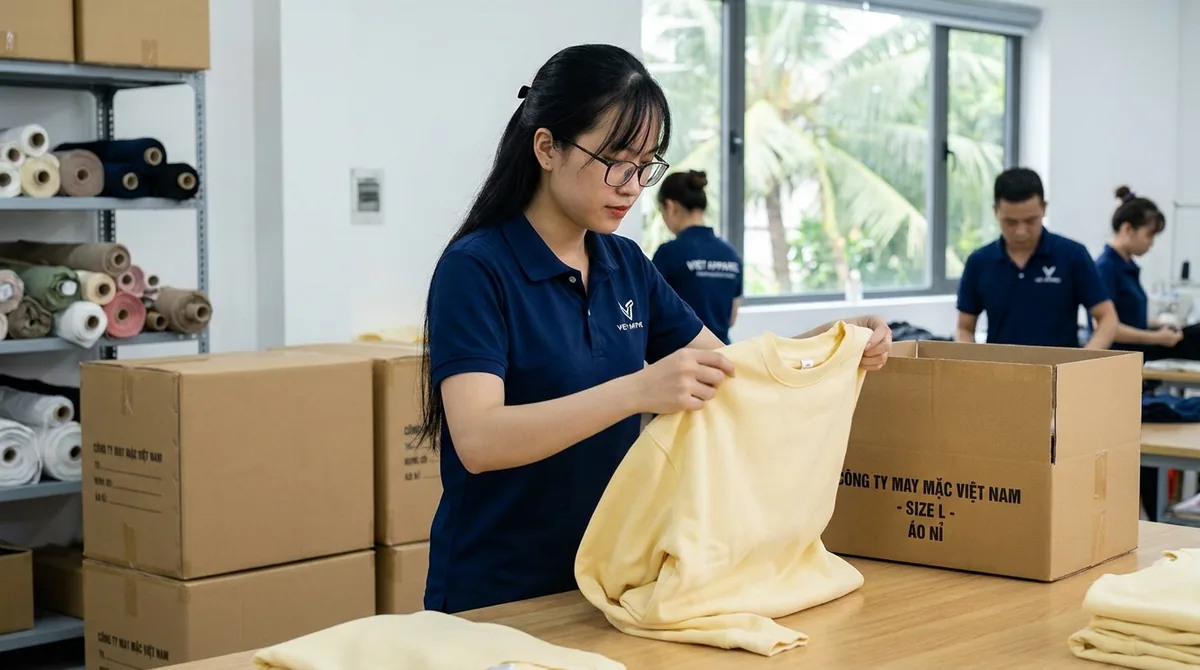 xưởng áo thun - 4