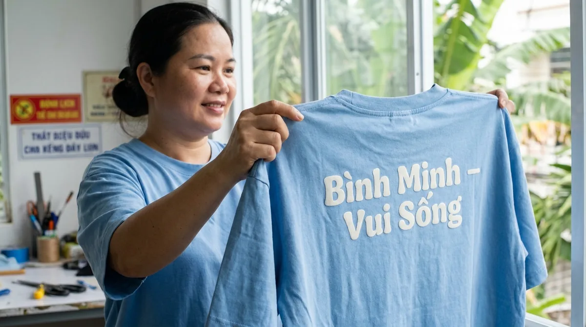 xưởng in áo thun theo yêu cầu - 4