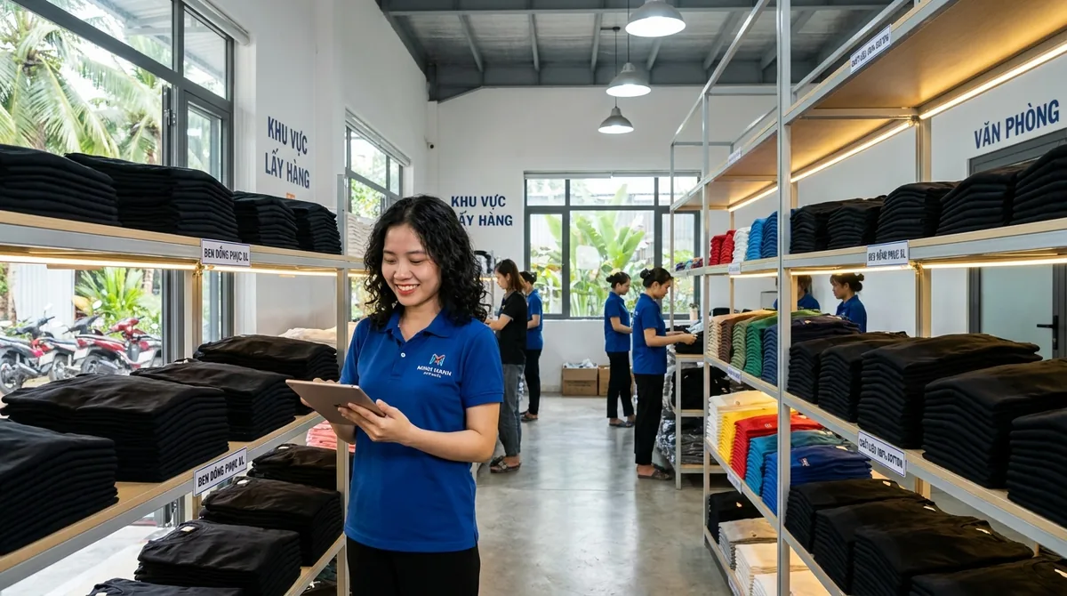xưởng may an đông - 2