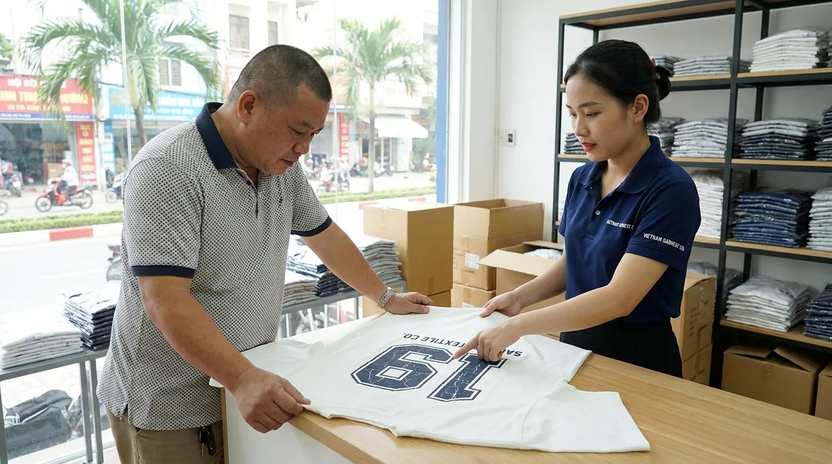 xưởng may áo - 3