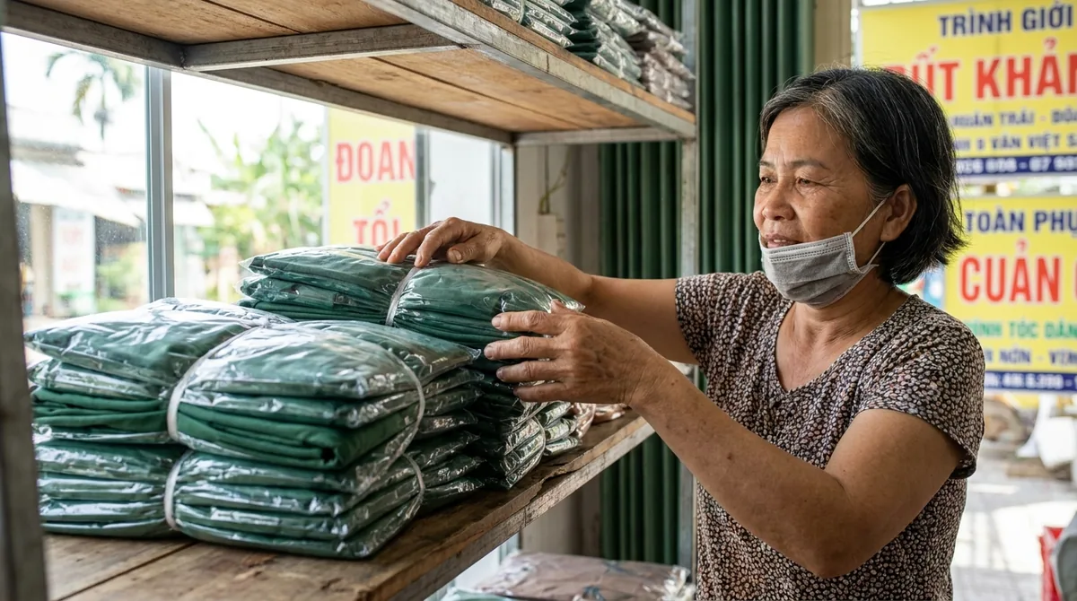 xưởng may áo đồng phục - 4