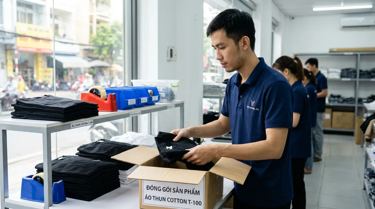 xưởng may áo thun hà nội