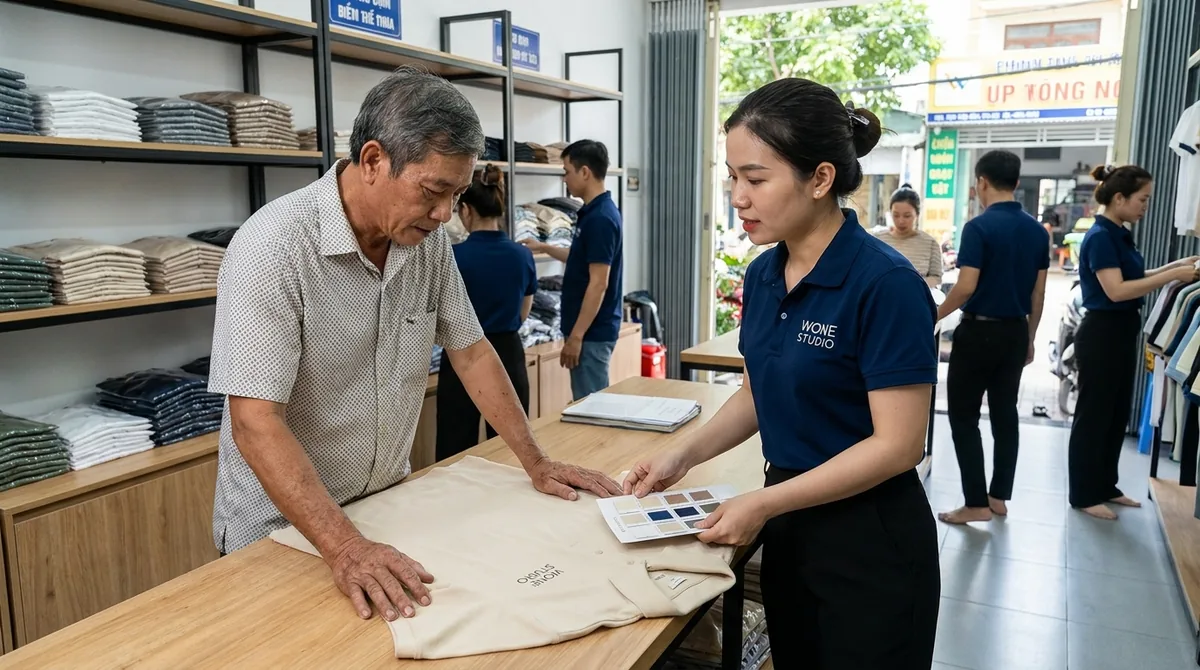 xưởng may áo thun theo yêu cầu - 3