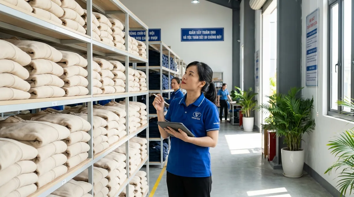 xưởng may đồng phục - 2